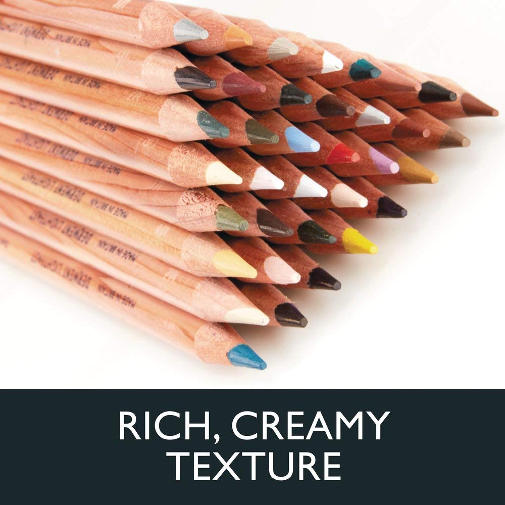 Derwent Lightfast Pencils Set Of 24 In Tin, 4mm Round Core, Premium Core Strength, Creamy Texture - Image 4
