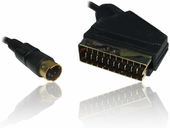 CDL Micro 1.5 m SCART to SVHS/S-VHS S-Video Lead Cable Wire Video/DVD to PC