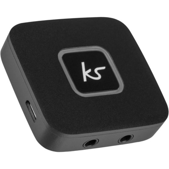 KitSound Bluetooth Wireless Audio Splitter for Wireless and Wired Headphones, Bluetooth