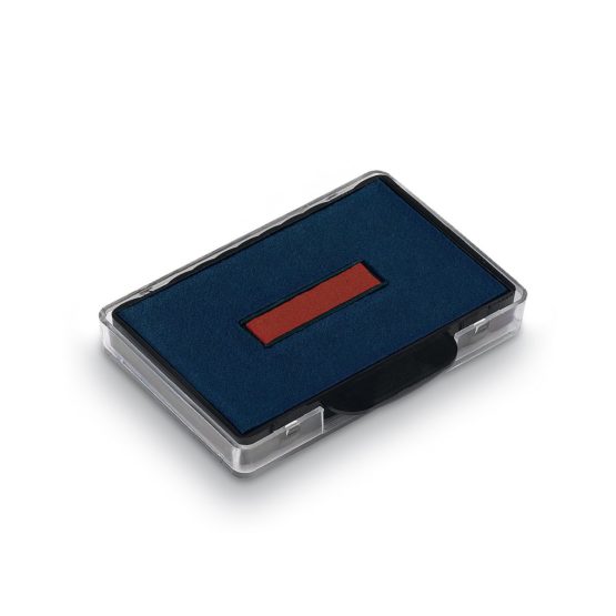 Trodat Replacement Ink Pads 6/56/2 – Pack of 2 – Red/Blue – for the Professional 5460, 5460/L and 5465
