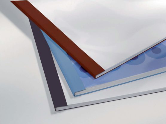 GBC LeatherGrain Thermal Binding Covers, 3 mm, 30 Sheet Capacity, A4, Red, Pack of 100, IB451218 - Image 3