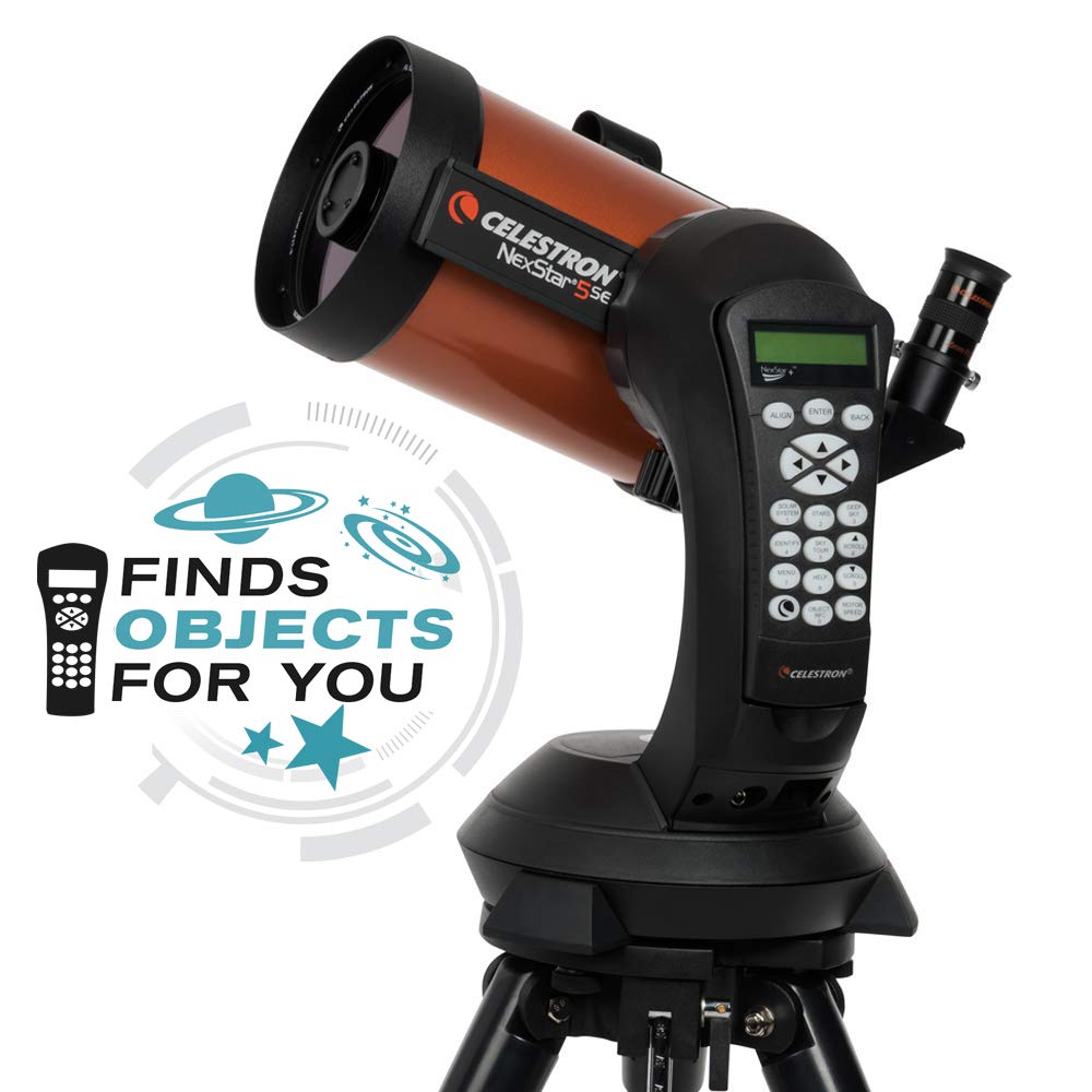 Celestron 11036 NexStar 5SE Computerised Schmidt-Cassegrain Telescope with Automated GoTo Mount