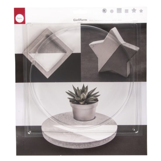 Rayher Casting Mould: Circle, 25cm, Depth 4cm, miscellaneous, Grey, 25 cm ø - Image 2