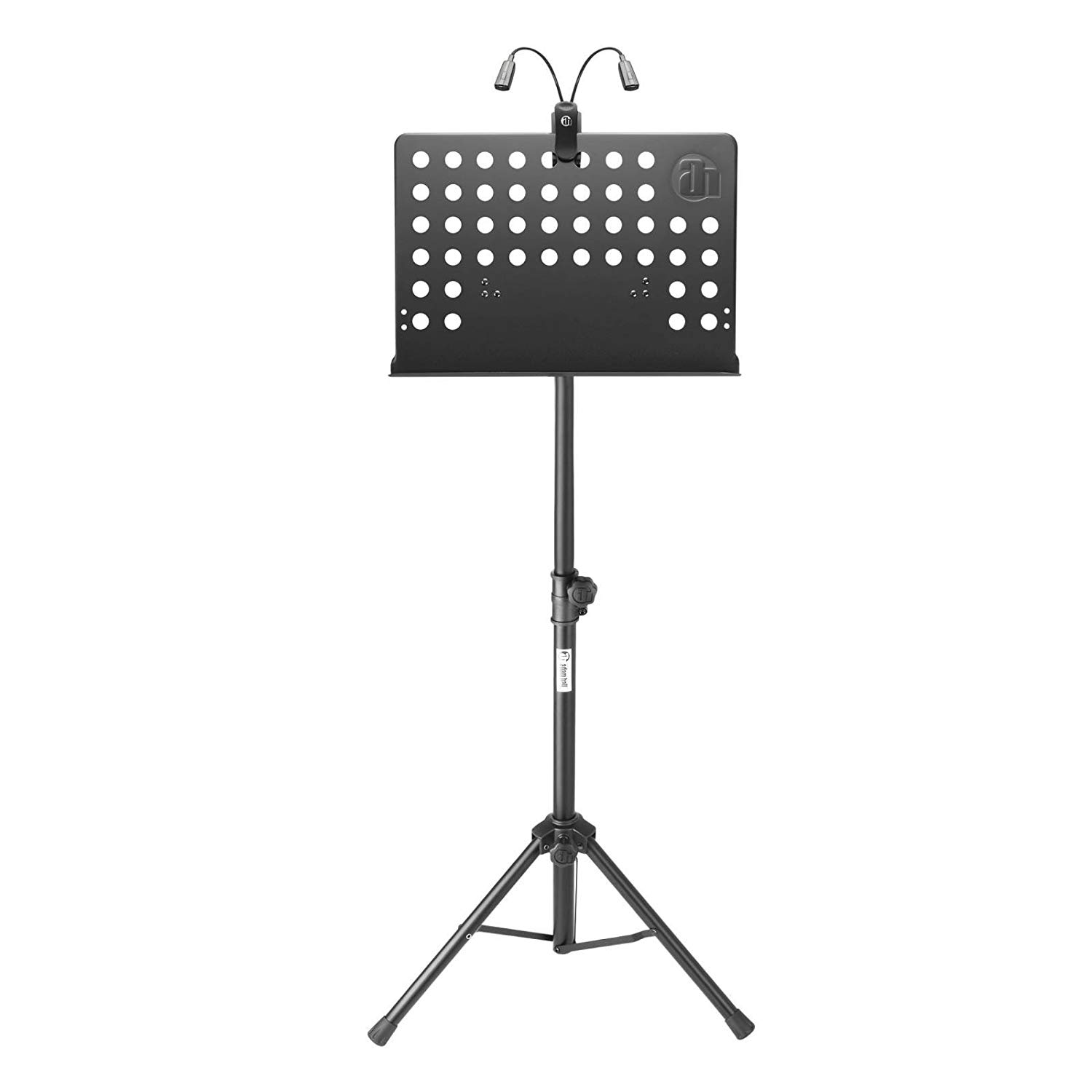 Adam Hall Stands SMS 17 SET 1 - Music Stand with LED Light, Black, 110 x 60 x 50 mm - Image 4
