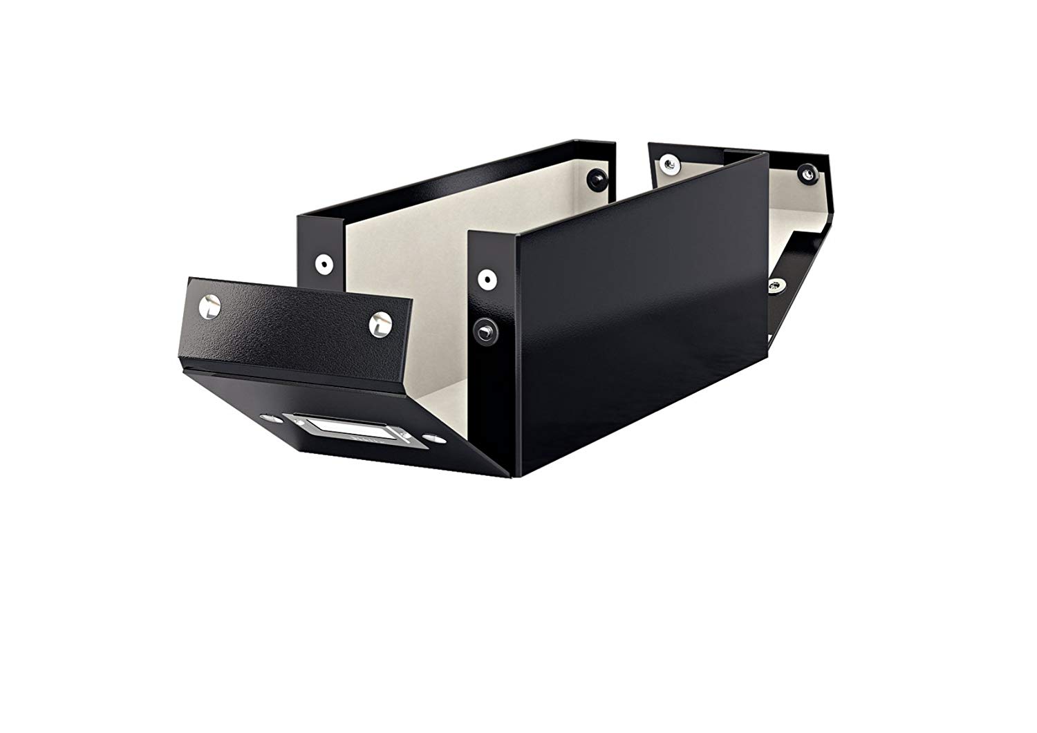 Leitz Collapsible Storage Box, Black, Click and Store Range, 60410095, CD/Media Box - Image 2