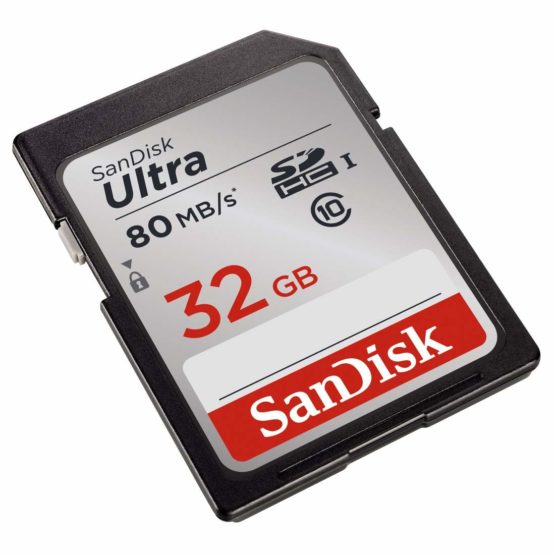 SanDisk SDSDUNC-032G-GN6IN Ultra SDHC Memory Card Up to 80 MB/s, Class 10, U1, 32 GB, Black/Grey - Image 3