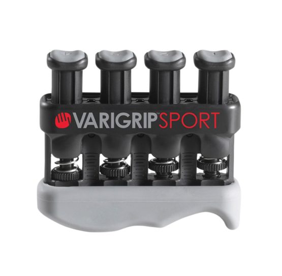 Dynatomy VariGrip Sport Finger Strengthener, Adjustable Resistance, Medium, Heavy, Extra-Heavy, Finger Exerciser, Hand Exerciser, Grip Strengthener, Extra-Wide Base, Callus Builder, (VGSP)