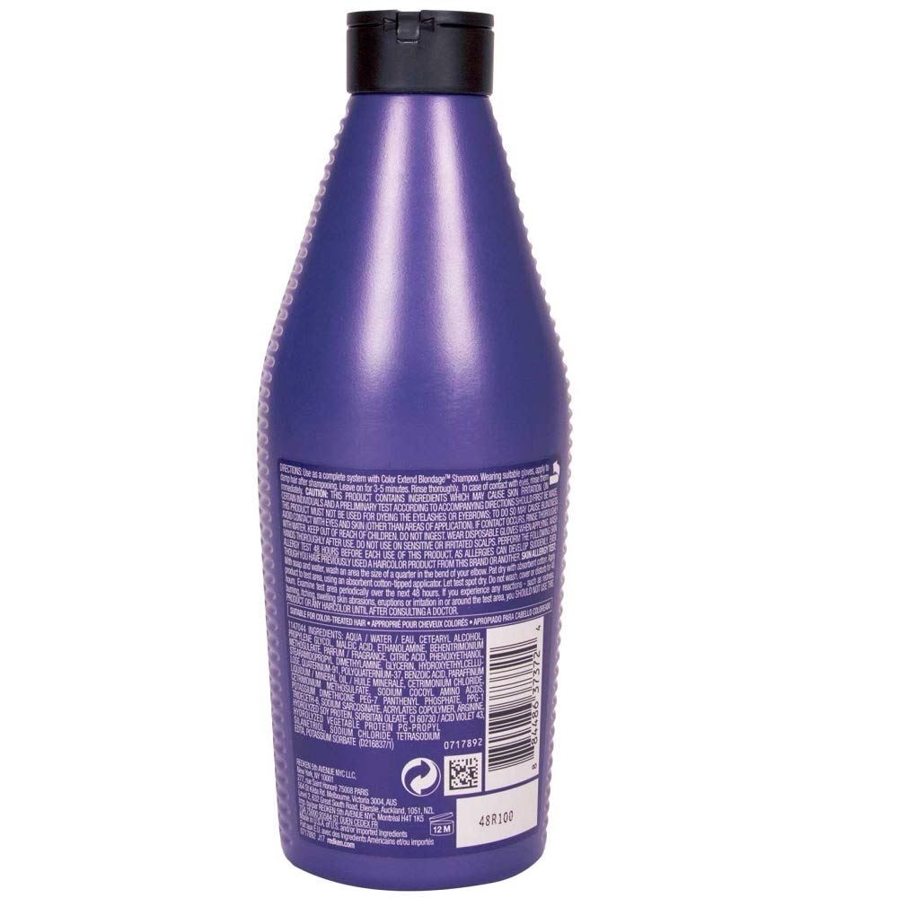 Redken Color Extend Blondage Purple Conditioner, Black - Image 2
