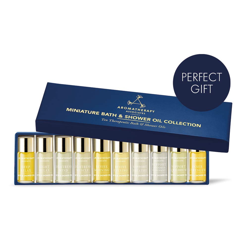Aromatherapy Associates Discovery Collections Miniature Bath & Shower Oil Set, 10 x 3 ml