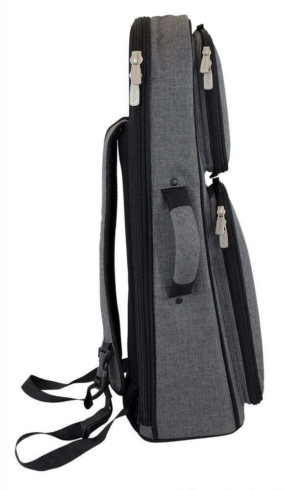 Tom & Will 26TP-315 Trumpet Gig Bag, Grey - Image 4