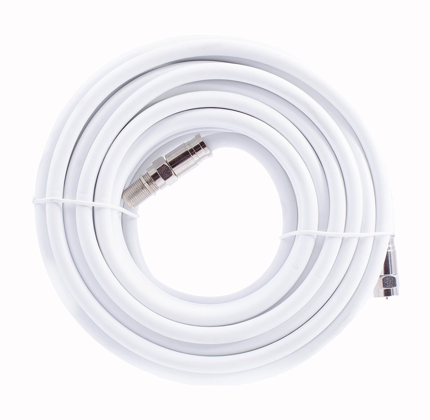Mast Digital Smedz 25 m RG6 Satellite TV Coax Cable Extension Kit with Fitted Compression F Connectors for Sky HD Freesat & Virgin - Image 2