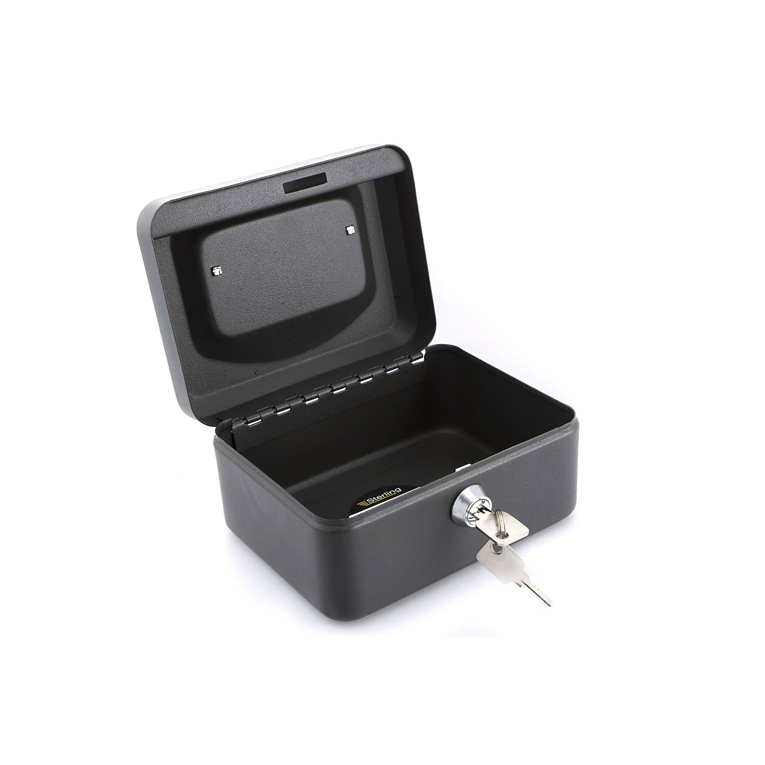 Burg-Wachter 6" Cash Box - Black, 152 x 80 x 115, CB01BK - Image 4