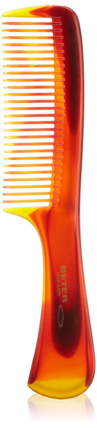 Beter Comb escarpidor Clamshell 1 Pieces, Black/White, 1 Unidad (Paquete de 1)