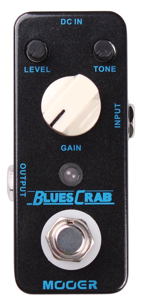 Mooer Blues Crab, classic blues overdrive, Dark Blue, 2.25 x 4.25 x 1.75" - Image 3
