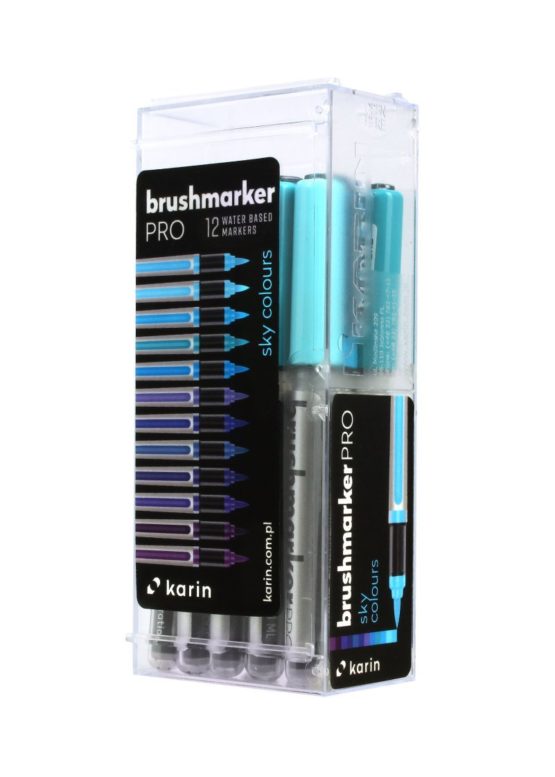 KARIN Brushmarker PRO 12"Sky colours" set - Image 3