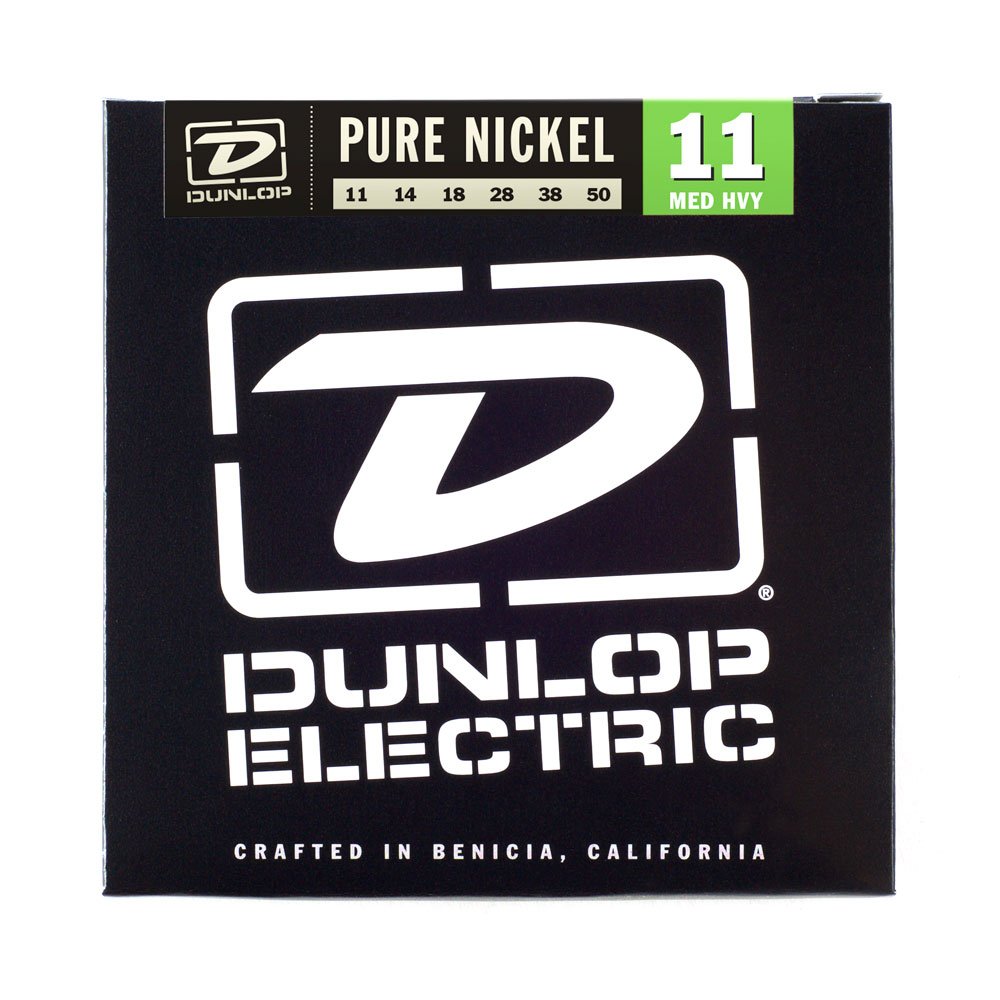 Jim Dunlop DEK1150 Electric Strings, Electric Pure Nickel, Medium Heavy 11 - 50
