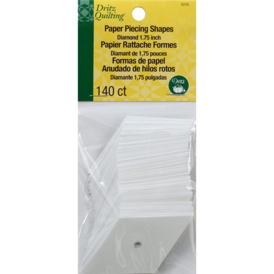 Dritz Quilting Paper Piecing 60 Degree Diamond-1.75-inch 140/Pkg