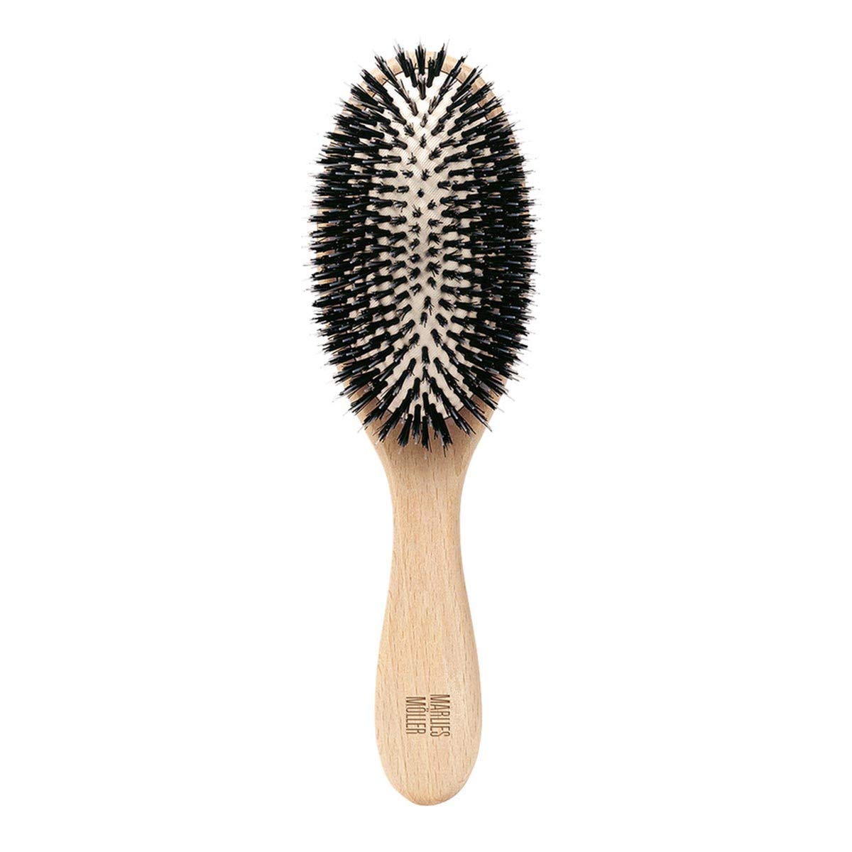 Marlies Möller Allround Brush Travel Dry Hair Cleaning Brush, wood color/black, 1 Artikel