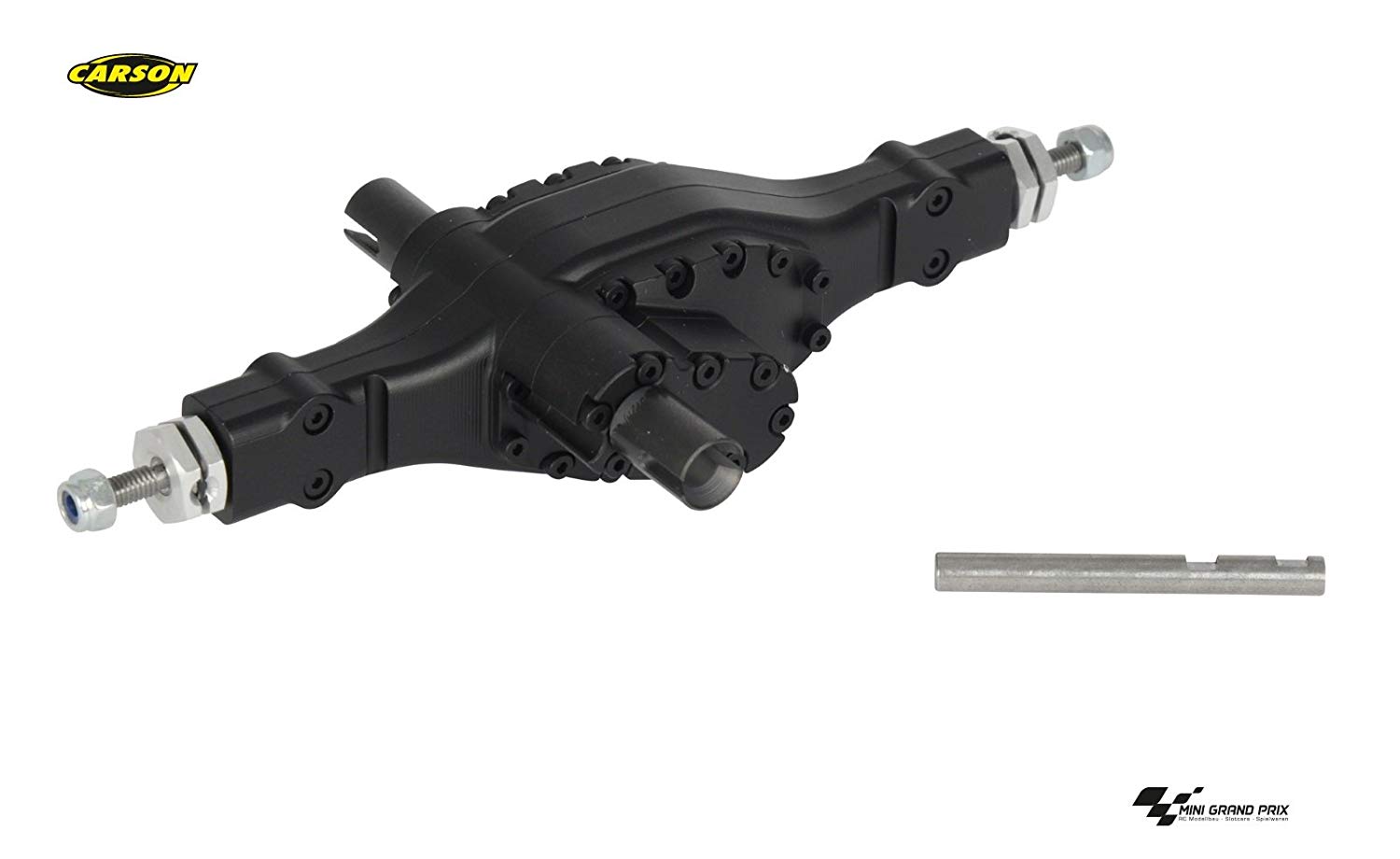 Carson 500907268 - 1:14 rear axle self-locking/drive, RC truck, spare parts, tuning parts, accessories, model building, scale 1:14