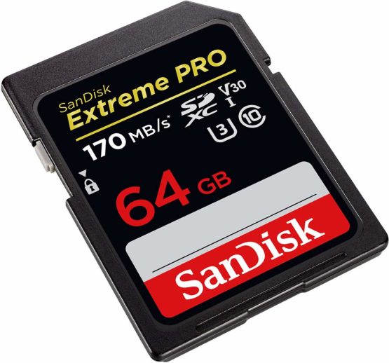SanDisk Extreme PRO 64GB SDXC Memory Card up to 170MB/s, UHS-1, Class 10, U3, V30 - Image 2