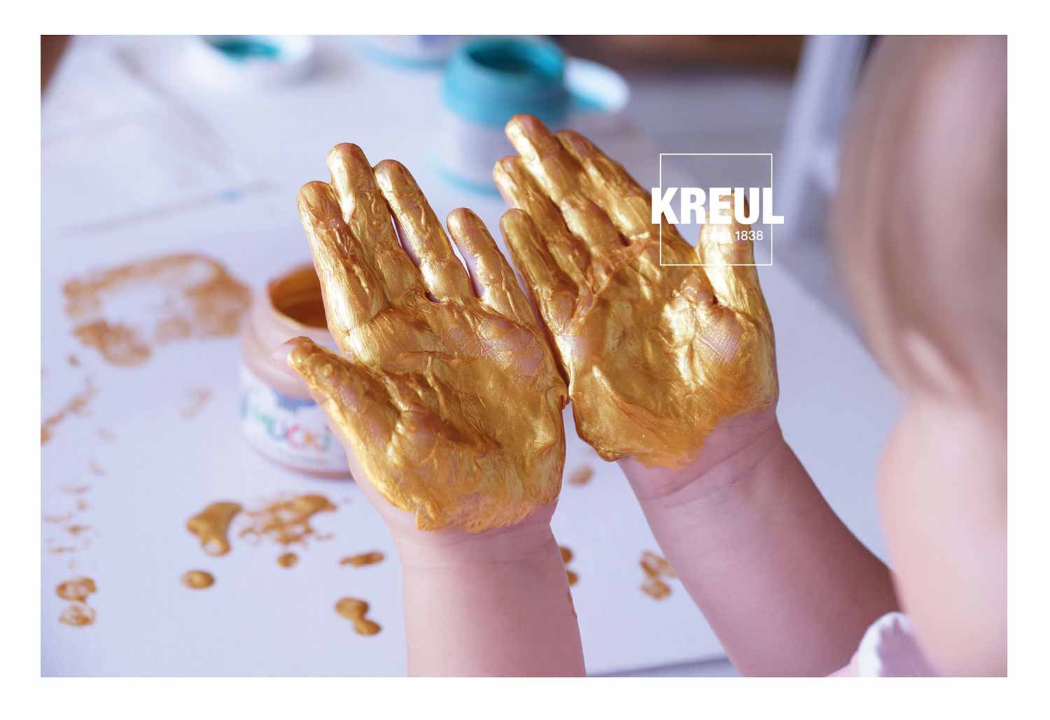 Mucki Sparkle Finger Paint Fairy Dust, 2318, Multi, 600 ml (Pack of 1) - Image 3