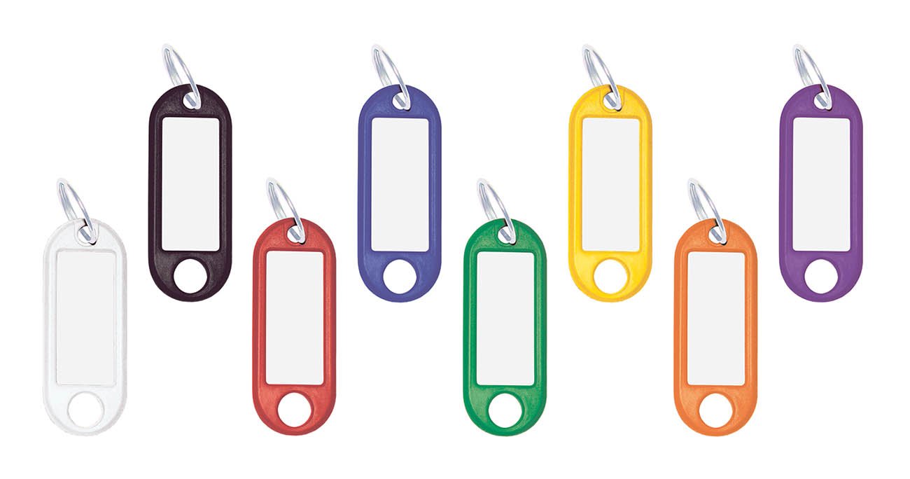 Wedo 2628018 Key Fob - Multi-Colour (Pack of 200), 200 Stück - Image 2