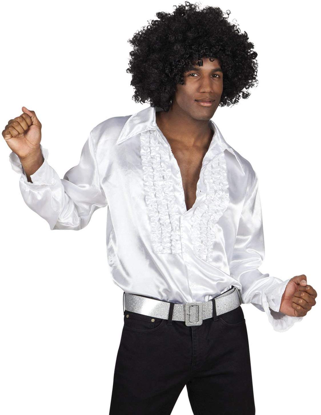 Pc. Party shirt white (M, 50-52)