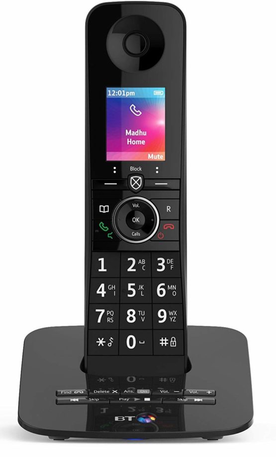 BT Premium Cordless Home Phone with 100 Percent Nuisance Call Blocking