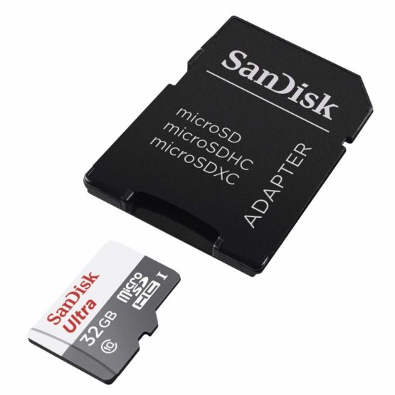 SanDisk 32 GB Class 10 Ultra Android MicroSDHC Memory Card and SD Adapter - Image 2