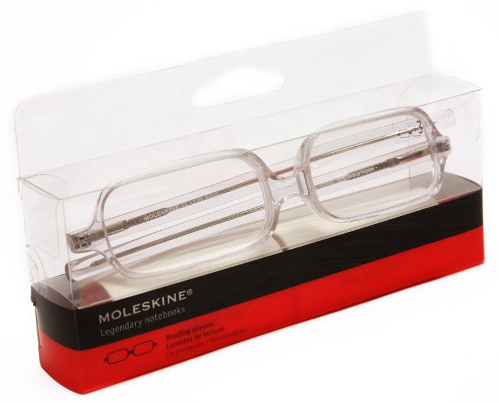 Moleskine Reading Glasses - Transparent Diopter +2.5 - Image 3