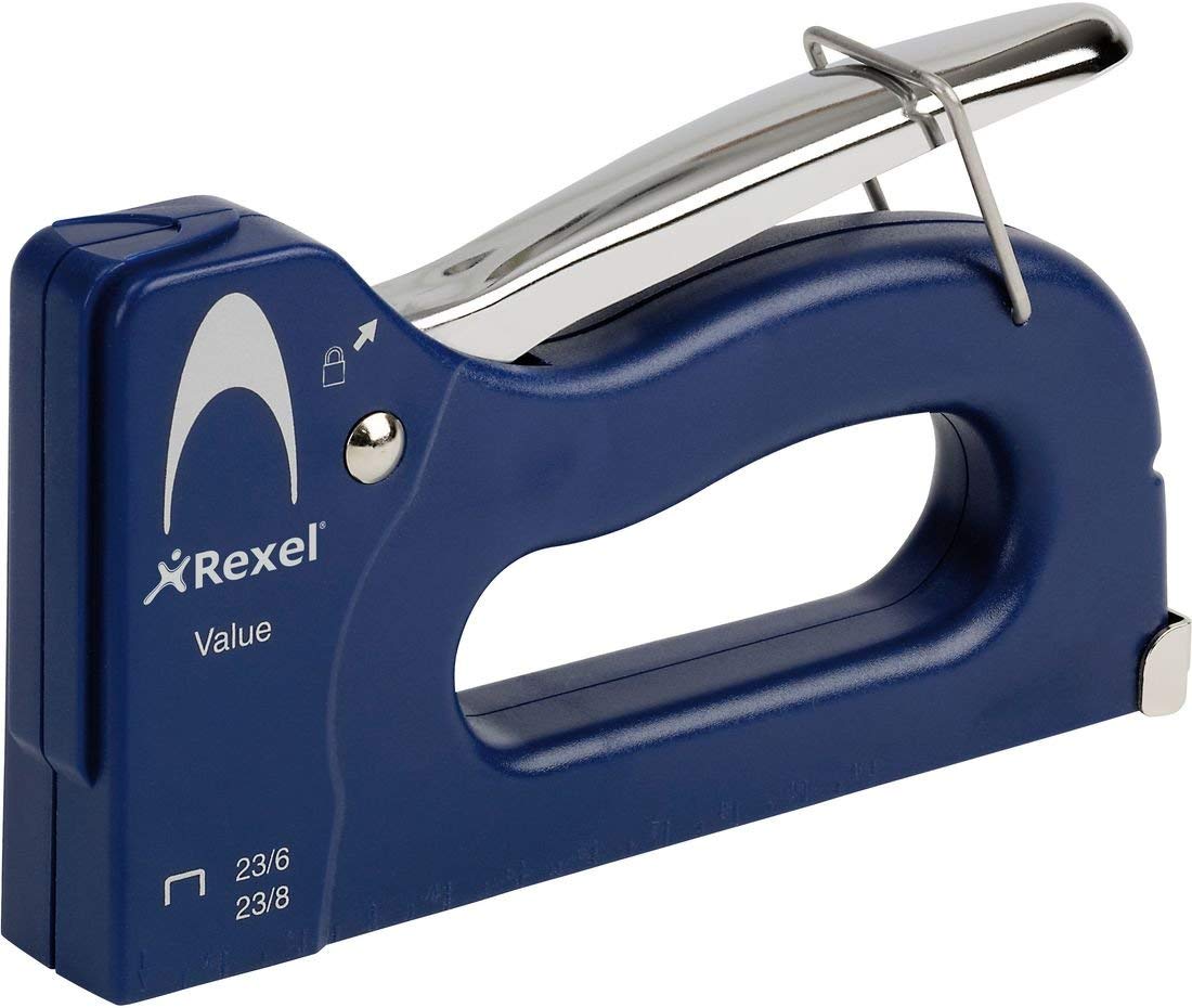 Rexel Value Tacker with Ruler (Blue) - Image 2