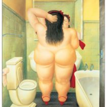 BOTERO - The Bath (Decorative Panel)