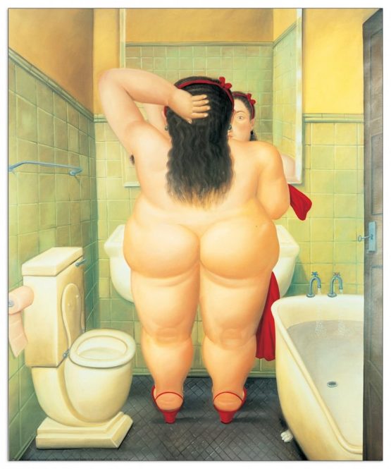 BOTERO - The Bath (Decorative Panel)