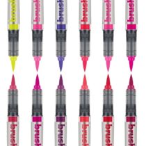 KARIN Brushmarker PRO 12"Flowers Colours" Set,Assorted,Brushmarker PRO 12 Flower Colours Set