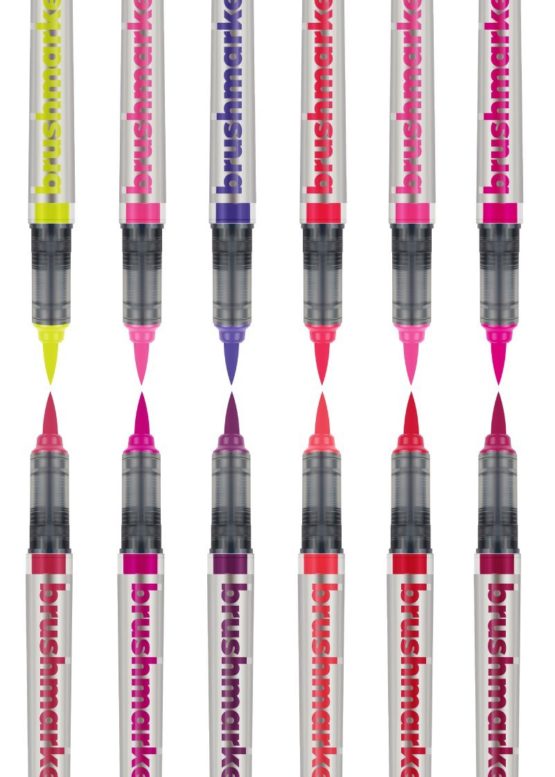 KARIN Brushmarker PRO 12"Flowers Colours" Set,Assorted,Brushmarker PRO 12 Flower Colours Set