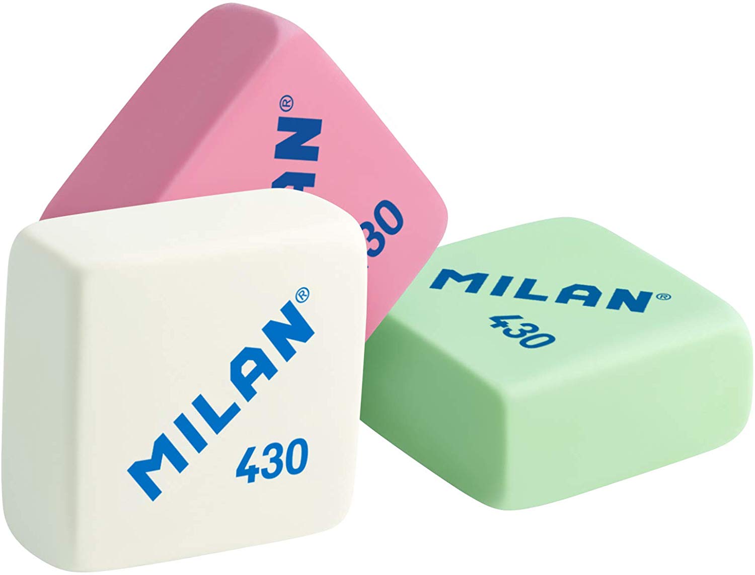 Milan CMM430 Boîte DE 30 Miettes de Pain carré Couleurs Assorties