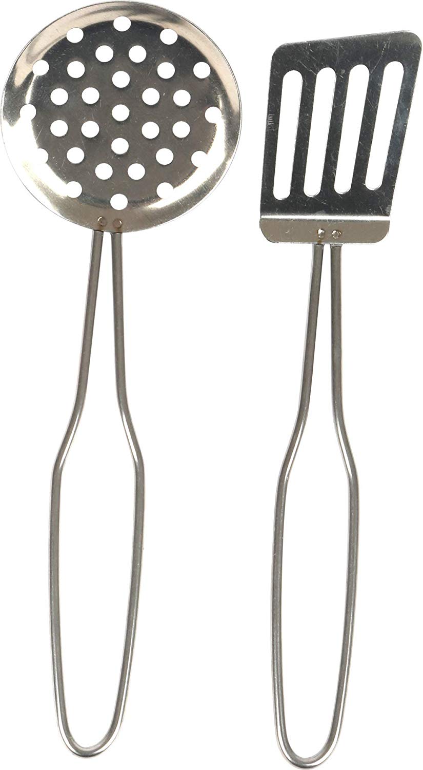 small foot 8970 Cookware "Josephine" made of pink metal, accessories for children's kitchen, 10 pcs., from 3 years old - Image 3