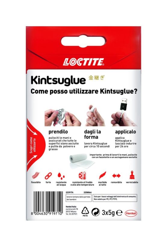 Loctite Kintsuglue Modelling Dough, White, 2239174 - Image 2