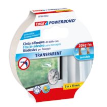 tesa 55744-00002-03 TE55744-00002-03 Powerbond Transparente 5m x 19mm mancheta, Standard