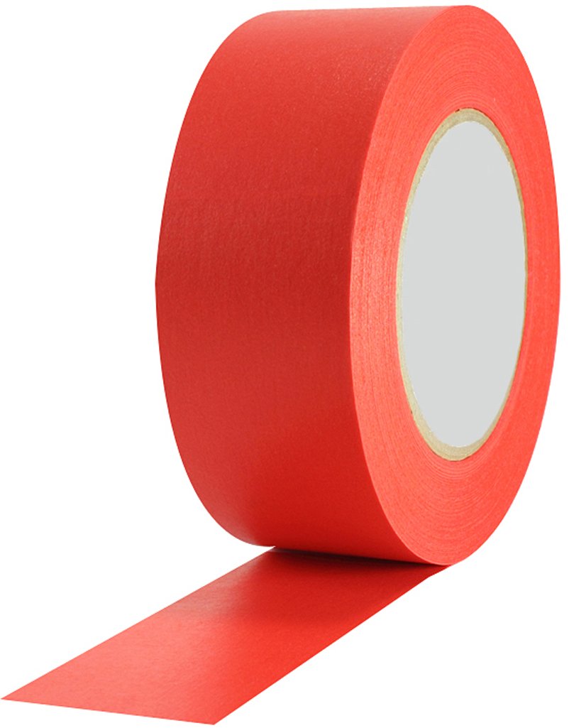 Signs & Labels FBLW3 50mm x 33m Aisle Marking Tape - Red