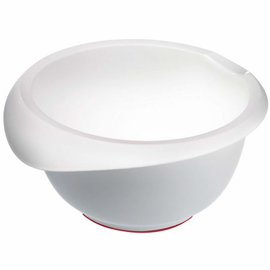 Westmark Mixing/Baking Bowl, 3.5 L, with Spout, Plastic, White, 3154227W