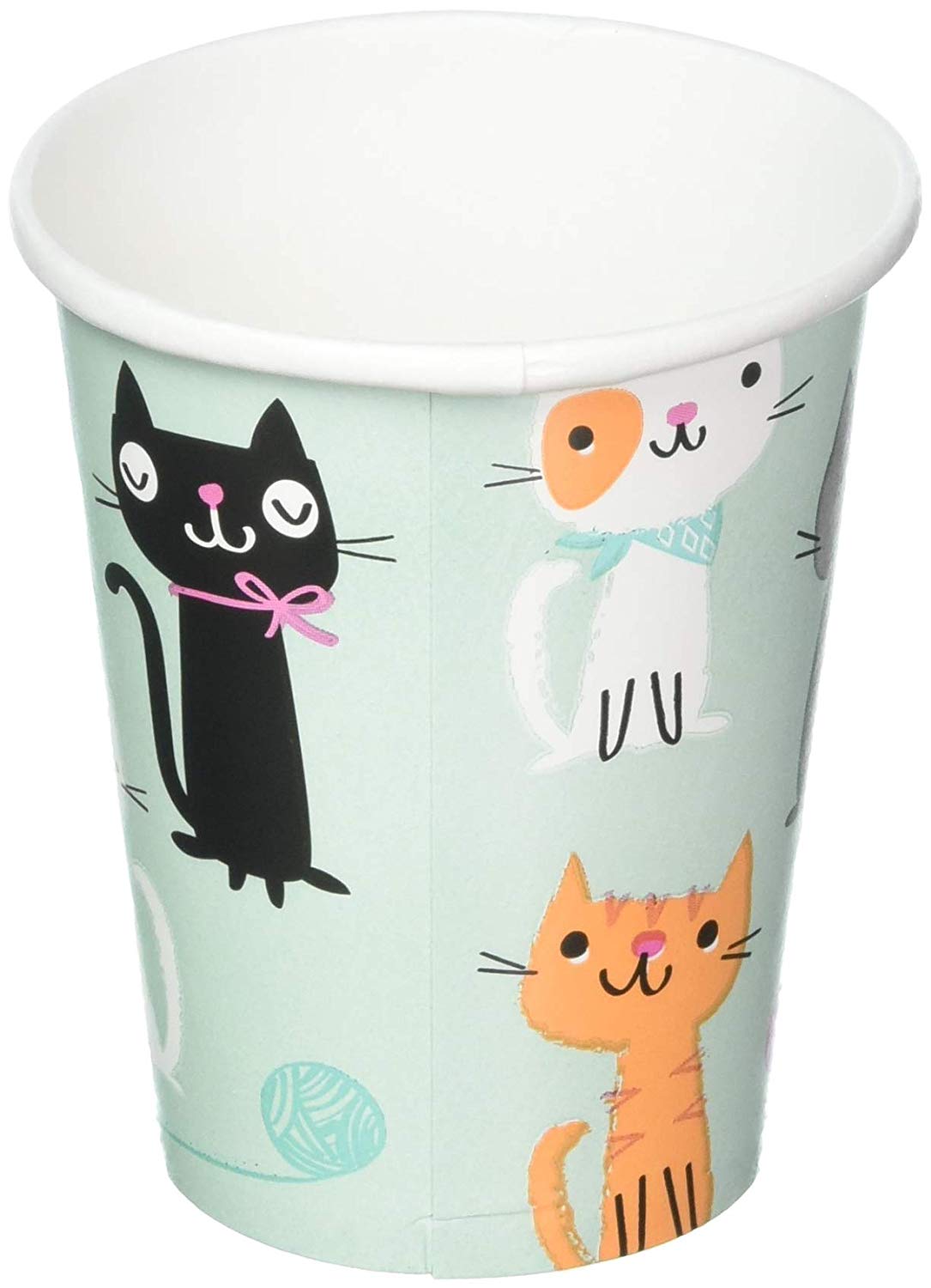 Creative Party Cute CTAS Paper Cups - 8 Pcs, Multi-coloured - Image 3