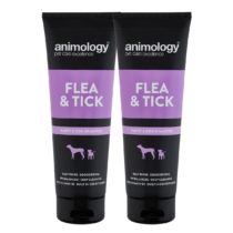 Animology Flea & Tick Dog Shampoo, Twin Pack, 250ml