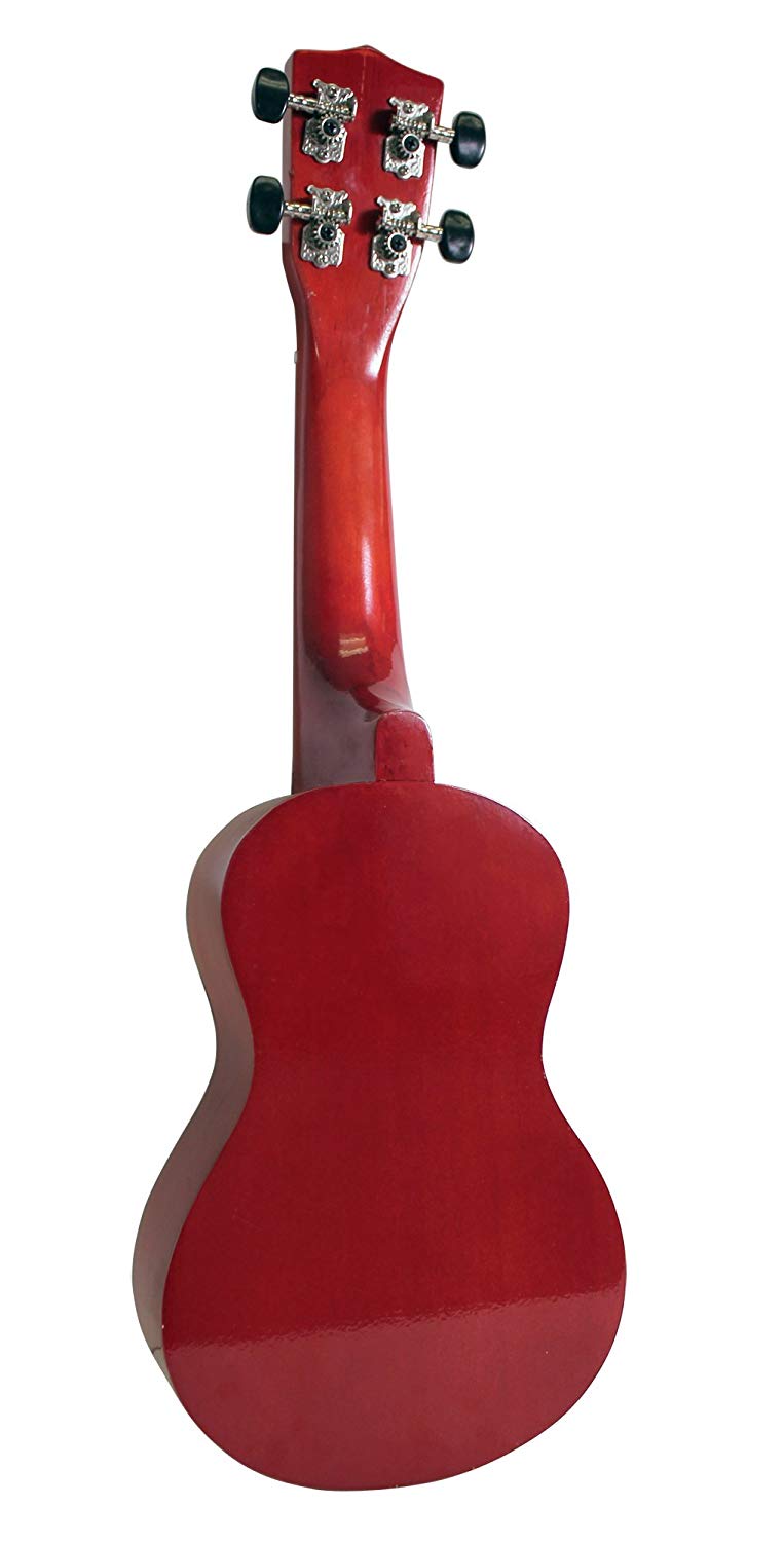 Martin Smith Ukulele with Gig Bag, Chord Book, Spare Strings & Picks, Natural, Full - Image 3