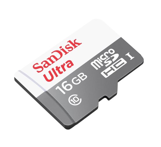 SanDisk 16 GB Ultra Android Class 10 MicroSDHC Memory Card , White - Image 2