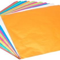 Aitoh Origami Paper x 9.75-inch 18 Sheets-Assorted Foil, Other, Multicoloured, 25.4 x 25.4 x 27.94 cm