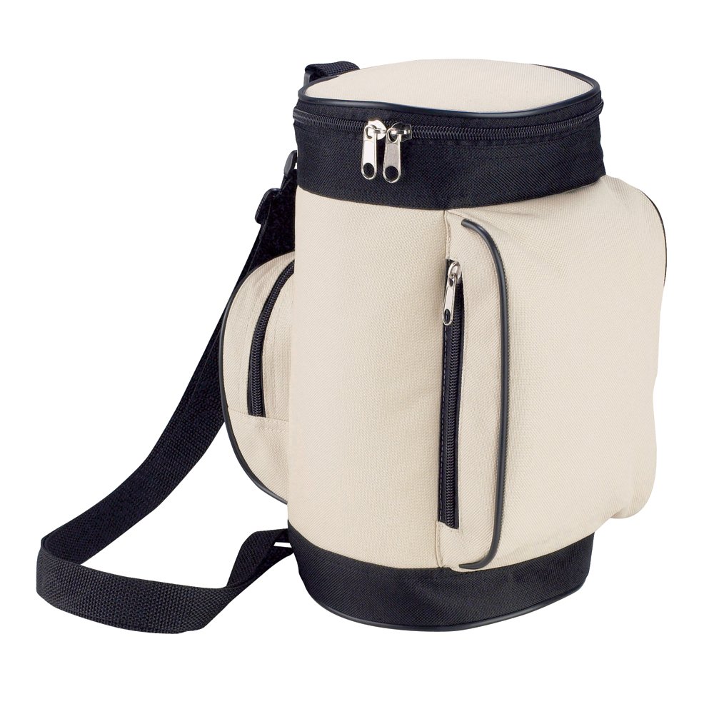eBuyGB Golf Caddy Style Cool / Cooler Lunch Bag, Beige, 29 cm