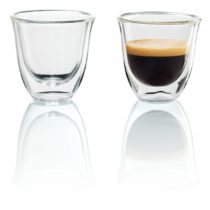 Delonghi 5513214591 Espresso Thermo Glasses - Pack of 2