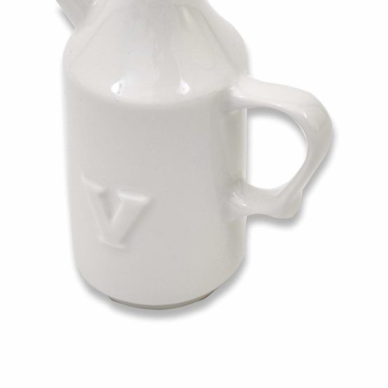 Ability Superstore Ceramic White Dignity Vinegar Pourer - Image 3