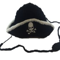 Pirate, Newborn Baby Girl/Boy Crochet Knit Costume Photo Photography Prop Hats Outfits